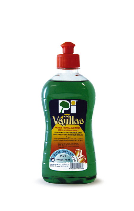 Detergente para Vajillas V-21 500ml