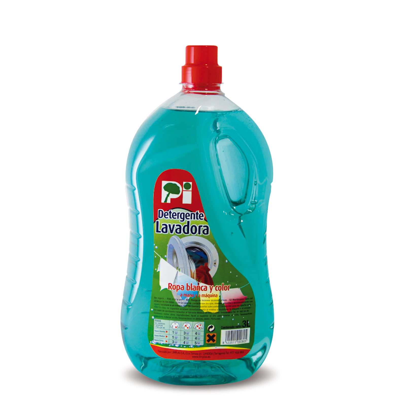 Detergente lavadora 3L - Limplas