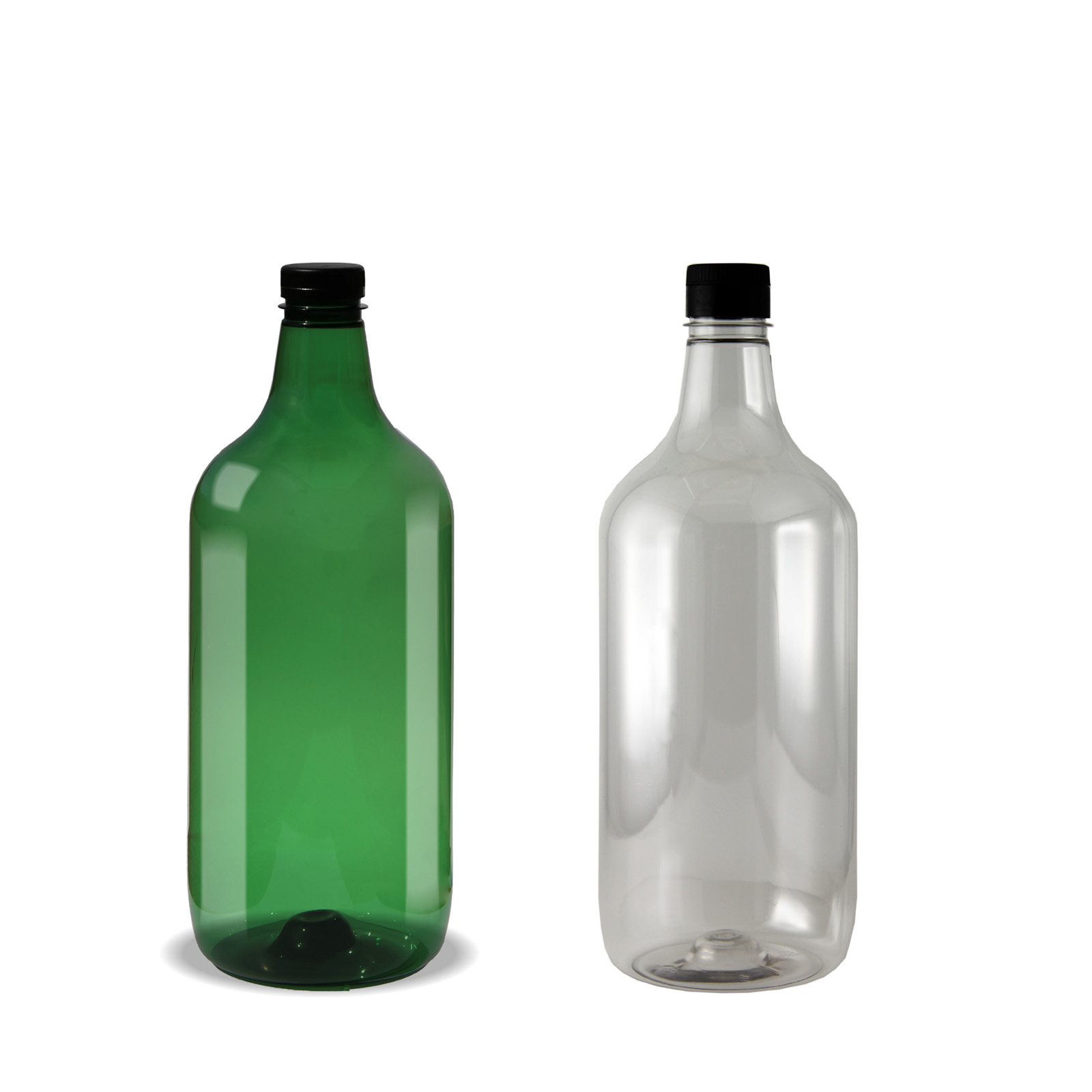 Botella Pez Verde 1 Litro, botellas cristal 1 5 litros