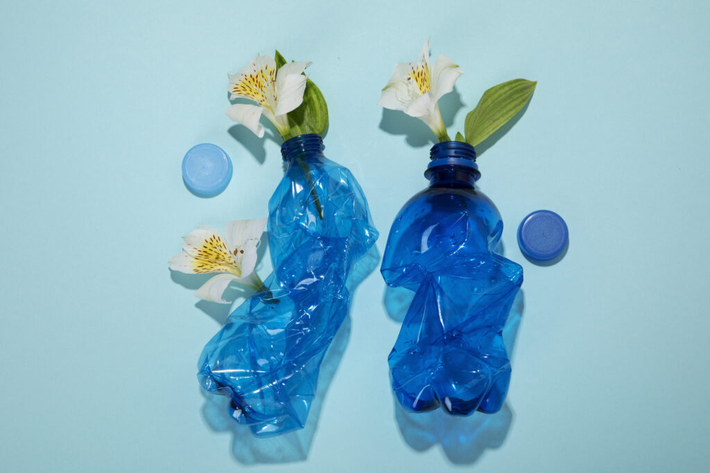 Botellas reutilizadas