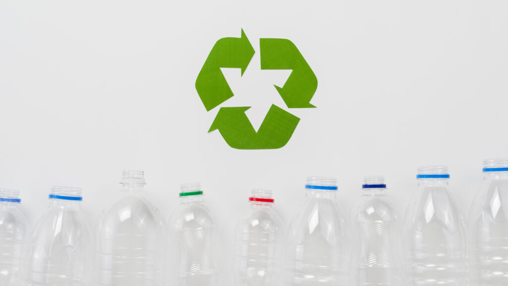 Reciclaje de envases de plástico para la limpieza